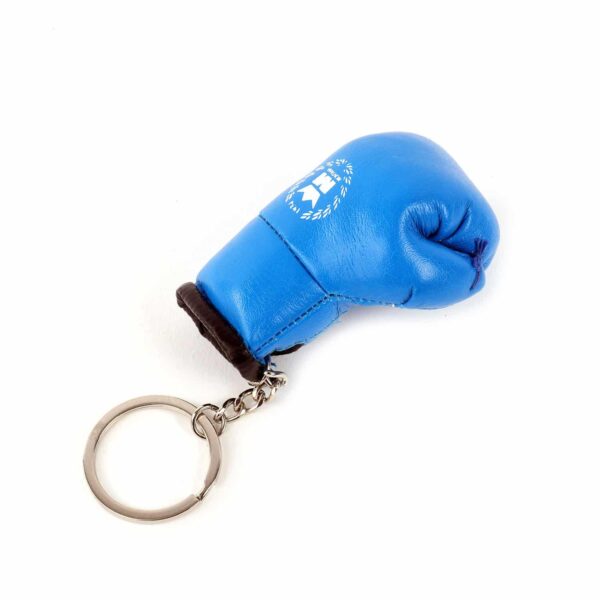 Porte-clés gant de boxe bleu