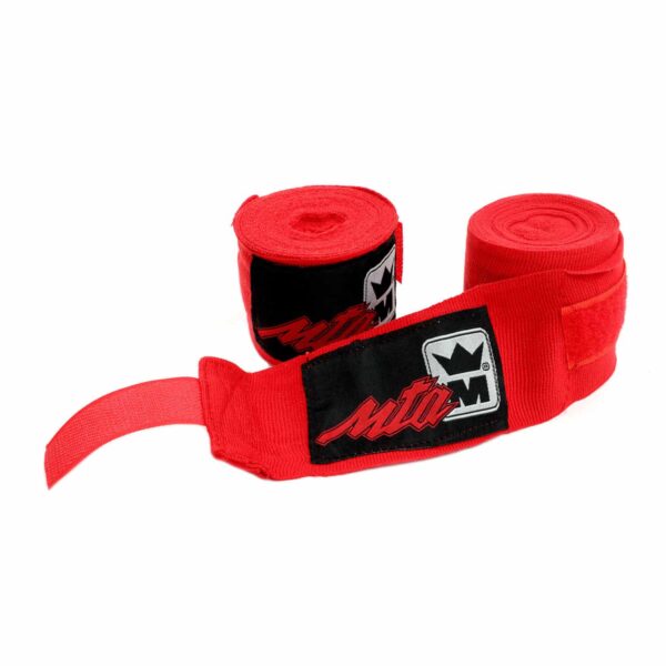 Bande de boxe rouge-2.5m-Coton-MBB3250