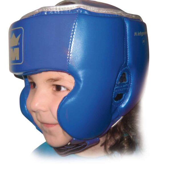 Casque de boxe bleu KIDGUARD – Taille unique