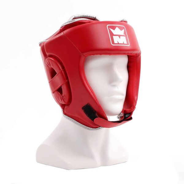 Casque de boxe rouge AMATEUR