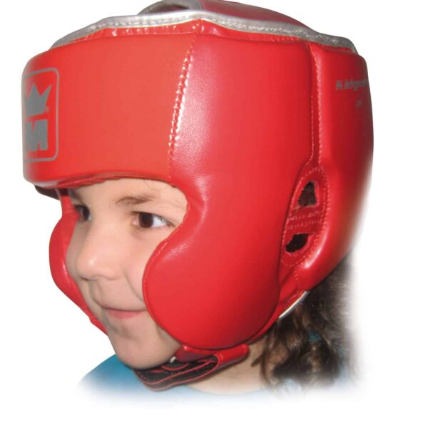 Casque de boxe rouge KIDGUARD – Taille unique