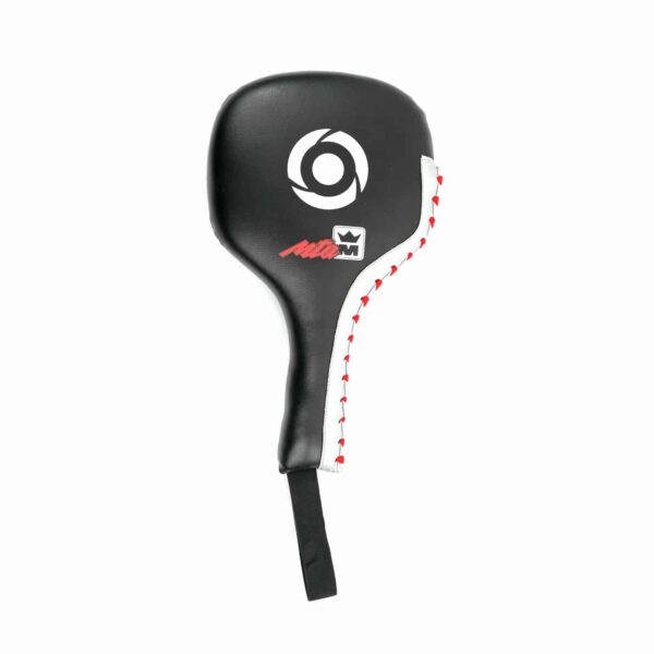 Cible noire SINGLE Paddle Montana 36x21 cm, ultra réactive, parfaite pour l’esquive et l’enchaînement rapide. Mousse EVA haute densité et poignée avec sangle de maintien.