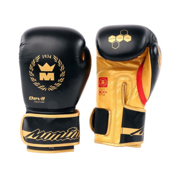 Gants de boxe noirs DEVIL NewCode