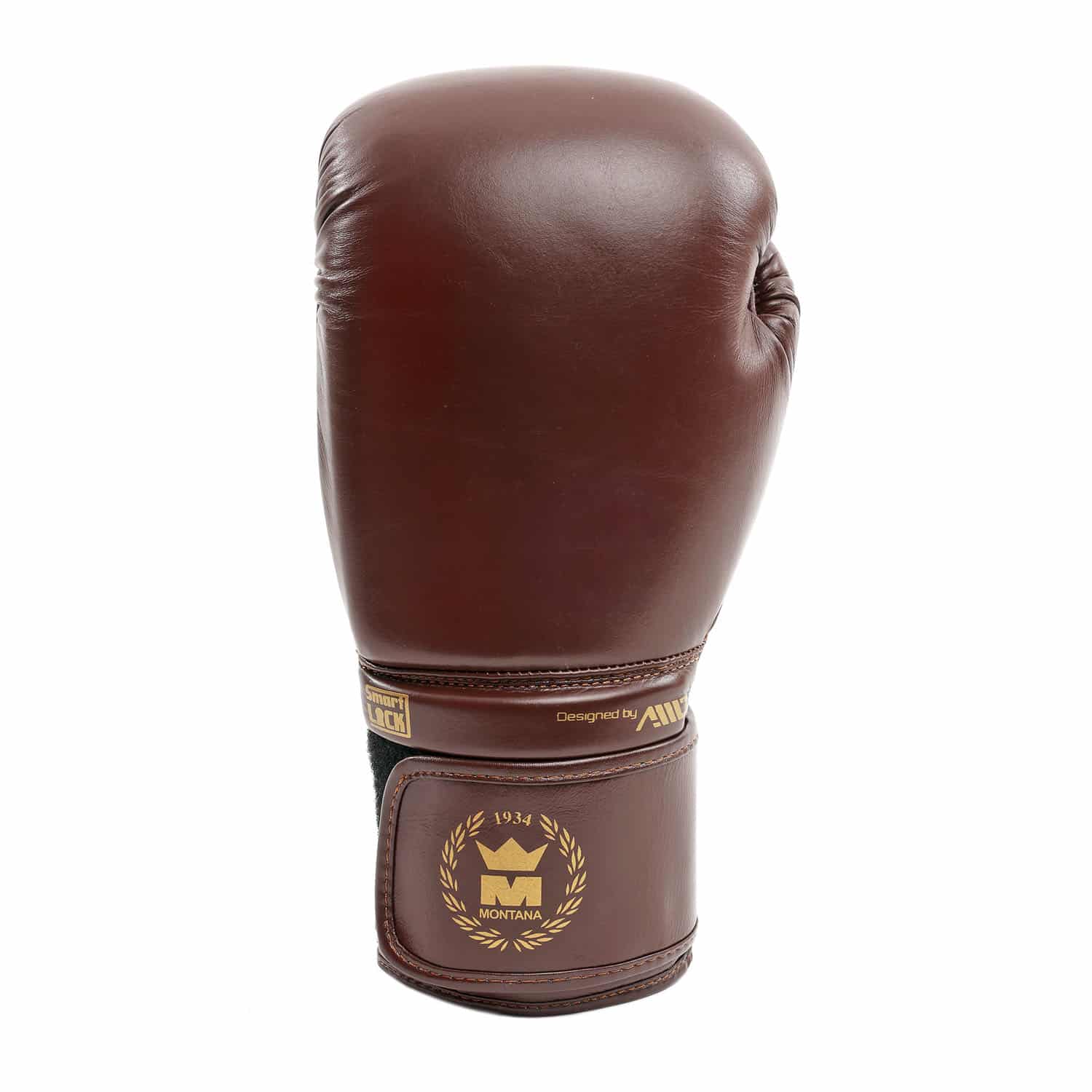 Gants de boxe bordeaux Montana VICTORY Heritage adaptés à la pratique de la boxe anglaise, boxe thaï, full contact, kick boxing et muay thaï, avec cuir de vachette premium et mousse injectée absorbante.