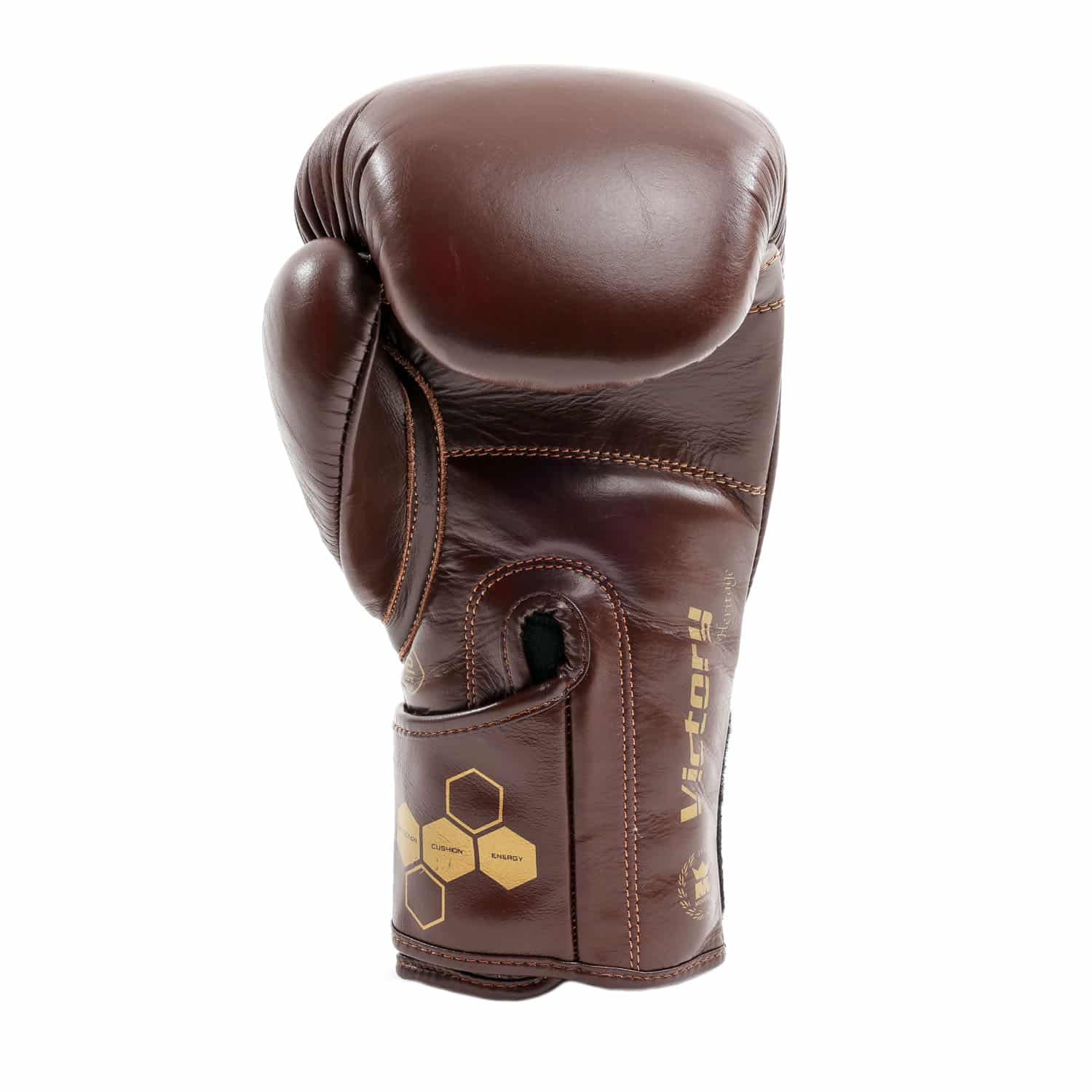 Gants de boxe bordeaux Montana VICTORY Heritage avec paume vinyle aérée et doublure satin 'soft', optimisés pour la transpiration et l’hygiène durant les séances de boxe anglaise, muay thaï et full contact.