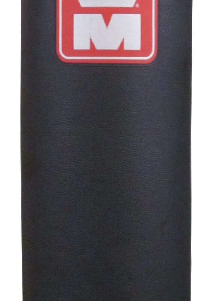 Sac de frappe en Barex noir, idéal pour les disciplines pieds-poings, absorption élevée. Montana Boxing