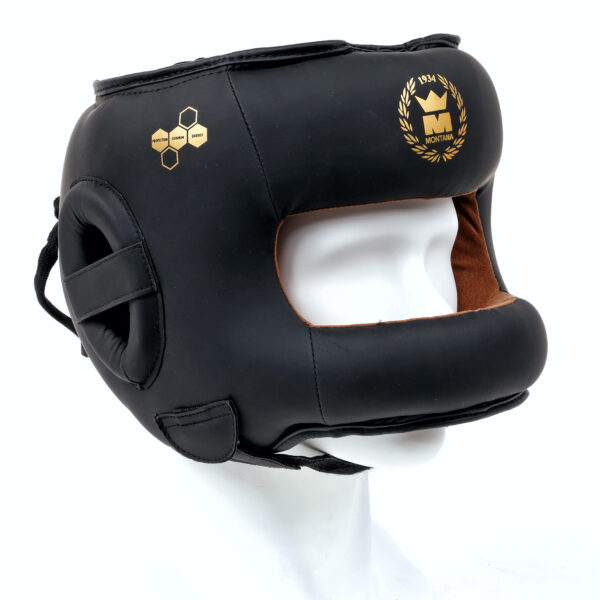 Casque de boxe noir FACE PROTECTOR NewCode