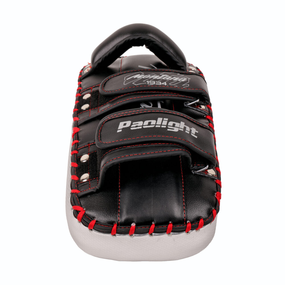Arrière du pao Montana PAOLIGHT, montrant les sangles de maintien à fermeture scratch et le marquage Paolight sur la poignée.